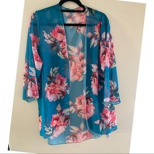 Floral kimono